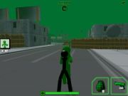 Gêm Stickman Zombie Saethu 3D ar-lein