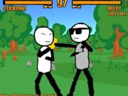 Gêm Gwn Stickman- Llai o Ymladd ar-lein