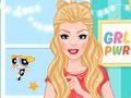 Gêm Barbie`s Edrychwch Powerpuff  ar-lein