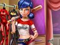 Gêm Cwpwrdd dillad cyfrinachol ladybug ar-lein