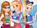 Gêm Merched Disney yn ôl i'r ysgol  ar-lein