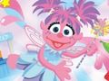Gêm 123 Sesame Street: gwneuthurwr smwddi Abby ar-lein