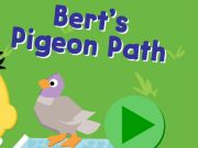 Gêm 123 Sesame Street: Llwybr y Pigeon Bert  ar-lein