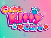 Gêm Gofal Kitty ciwt ar-lein