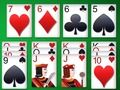 Gêm Solitaire freecell anhygoel ar-lein