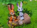 Gêm Anturiaethau Bunny 3D ar-lein