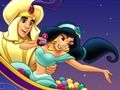 Gêm Aladdin Dod o hyd i'r gwahaniaethau  ar-lein