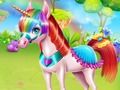 Gêm Salon harddwch unicorn  ar-lein