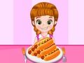 Gêm Cystadleuaeth Bwyta Tywysoges Hotdog  ar-lein