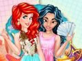 Gêm Cyfnewid Cwpwrdd Dillad Jasmine ac Ariel  ar-lein