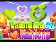 Gêm Valentine 3d mahjong ar-lein