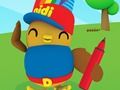 Gêm Didi a'i Ffrindiau: Llyfr Lliwio  ar-lein