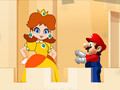 Gêm Mae Mario yn cwrdd â Peach  ar-lein