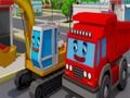 Gêm Jig-so Trucks & Digger  ar-lein