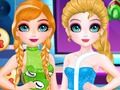 Gêm Rhwydweithiau Cymdeithasol Princesses Trendy  ar-lein