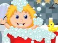 Gêm Jig-so Bath Babi  ar-lein