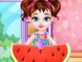 Gêm Babi Taylor: Amser Plannu Watermelon  ar-lein