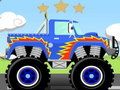 Gêm Jig-so Trucks Monster Hwyl  ar-lein
