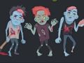Gêm Lliwio Zombies a Sgerbydau  ar-lein