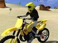 Gêm Stunt Traeth Beic Modur  ar-lein