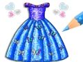 Gêm Lliwio Glitter y Dywysoges  ar-lein