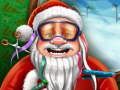 Gêm Toriadau Gwallt Go Iawn Santa  ar-lein