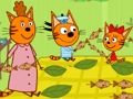 Gêm Picnic Gyda Theulu Cat  ar-lein