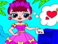 Gêm Lliwio Dydd Sant Ffolant Popsy Surprise  ar-lein