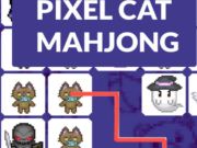 Gêm Cat picsel mahjong  ar-lein