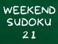 Gêm Penwythnos Sudoku 21  ar-lein