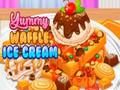 Gêm Hufen Iâ Waffl Yummy  ar-lein