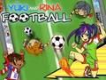 Gêm Pêl-droed Yuki a Rina  ar-lein
