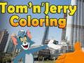 Gêm Lliwio Tom a Jerry  ar-lein