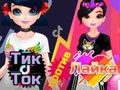 Gêm Merched TikTok yn erbyn merched Likee  ar-lein