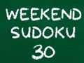 Gêm Penwythnos Sudoku 30  ar-lein