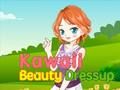 Gêm Gwisg Harddwch Kawaii  ar-lein