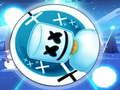 Gêm Hop Ball 3D: Dawnsio Dawns ar Ffordd Teils Marshmello  ar-lein
