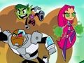 Gêm Mae Teen Titans yn mynd i neidio dinas yn achub ar-lein