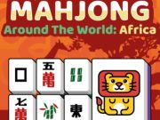 Gêm Mahjong o amgylch Affrica'r Byd  ar-lein