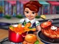 Gêm Coginio Hotdogs a Byrgyrs Cyflym  ar-lein