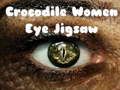 Gêm Jig-so Llygad Crocodeil Merched  ar-lein