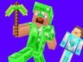 Gêm Minecraft: Creeper vs Enderman  ar-lein