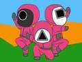 Gêm Llyfr Lliwio Squid  ar-lein
