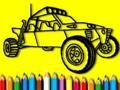 Gêm Yn ôl i'r Ysgol: Llyfr Lliwio Car Rali  ar-lein