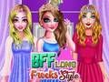 Gêm Arddull Frociau Hir BFF  ar-lein