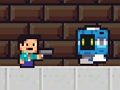 Gêm Asiant Noob Super vs Robotiaid  ar-lein