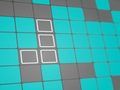 Gêm Blociau Turquoise  ar-lein