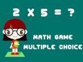 Gêm Gêm Math Dewis Lluosog  ar-lein