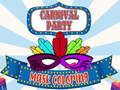 Gêm Lliwio Mwgwd Parti Carnifal  ar-lein