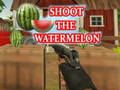 Gêm Saethu'r watermelon ar-lein
